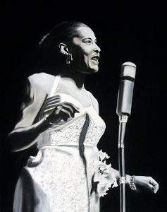 Portrait Billie Holiday 